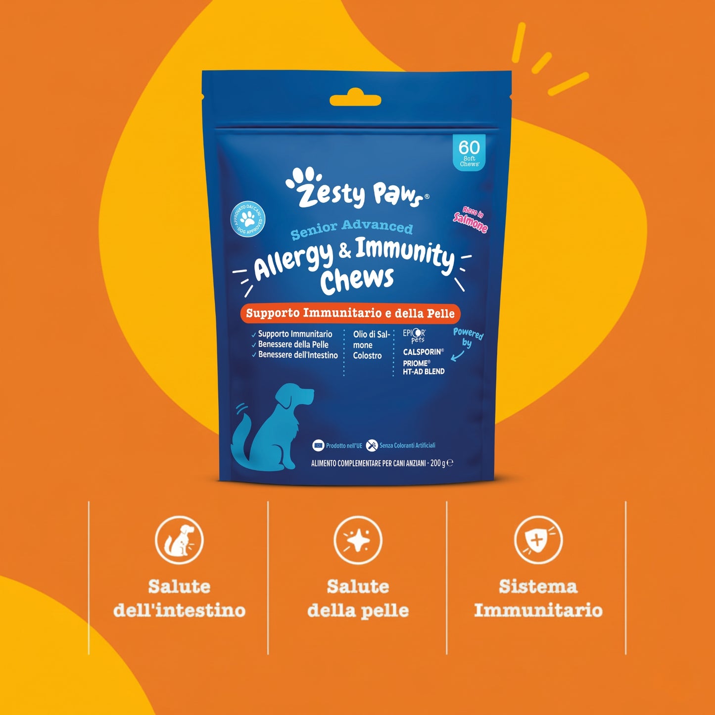 Zesty Paws Senior Allergy & Immunity Chews